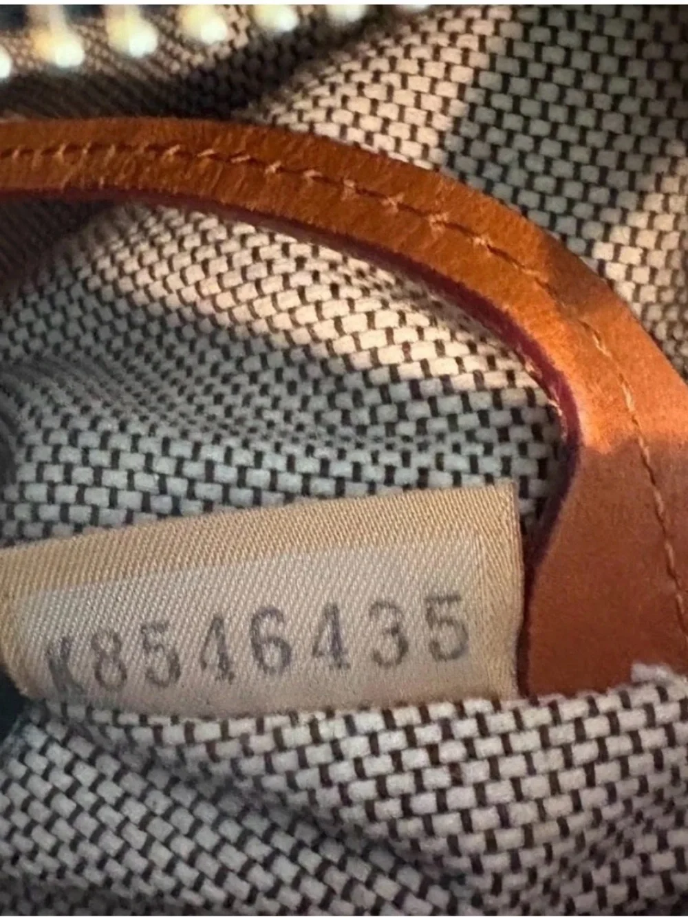 Vintage Dooney & Bourke Signature Canvas Hobo Bag | Black & Tan - Picture 4 of 11